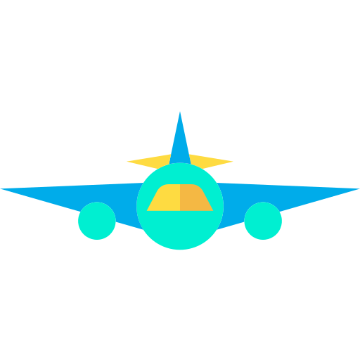 avion Kiranshastry Flat Icône