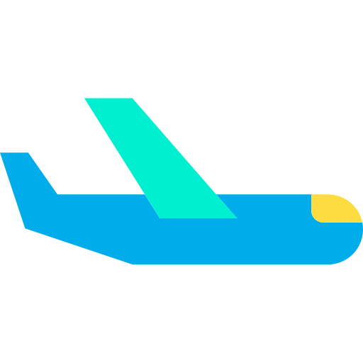 avion Kiranshastry Flat Icône