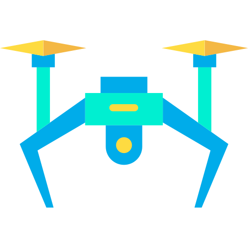 drone Kiranshastry Flat icona
