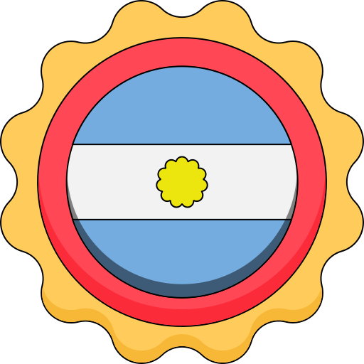 Argentina Generic color lineal-color icon