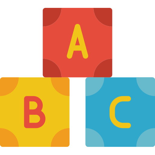 Блок abc Basic Miscellany Flat иконка