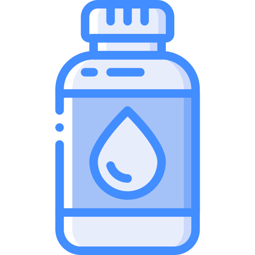 Baby oil Basic Miscellany Blue icon