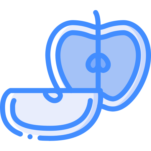 사과 Basic Miscellany Blue icon