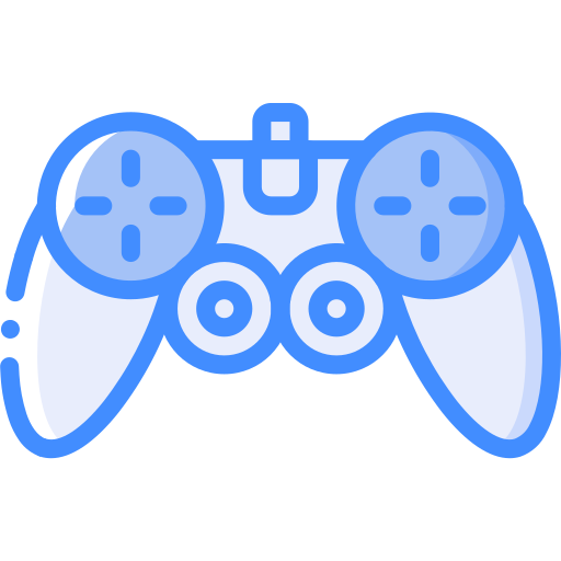 ゲームパッド Basic Miscellany Blue icon