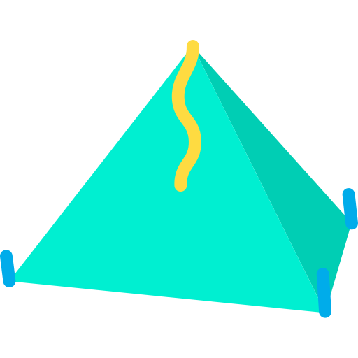 テント Kiranshastry Flat icon