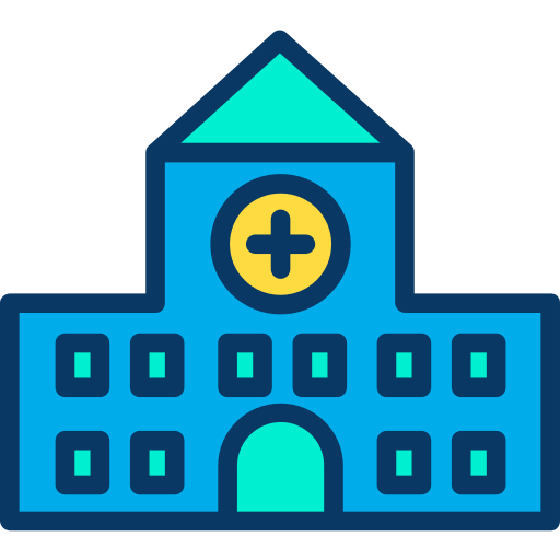 病院 Kiranshastry Lineal Color icon