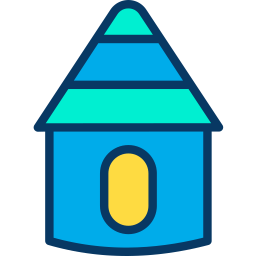 小屋 Kiranshastry Lineal Color icon