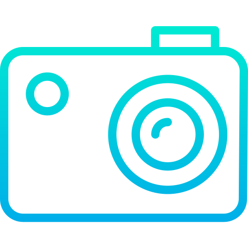 Camera Kiranshastry Gradient icon