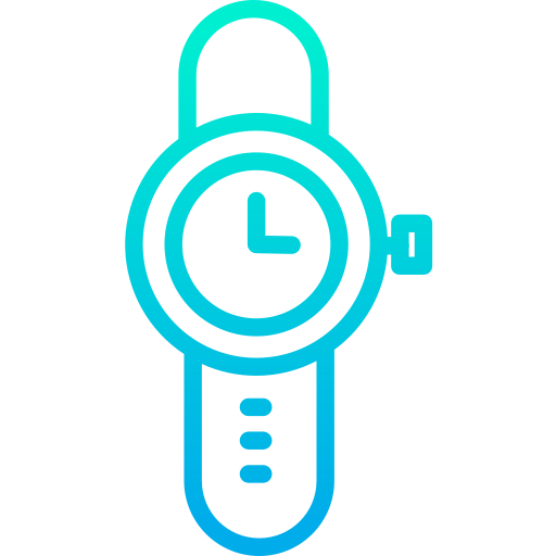 Wristwatch Kiranshastry Gradient icon