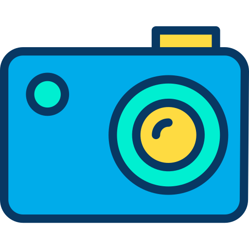 카메라 Kiranshastry Lineal Color icon