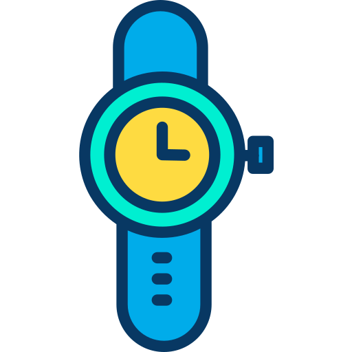 Wristwatch Kiranshastry Lineal Color icon