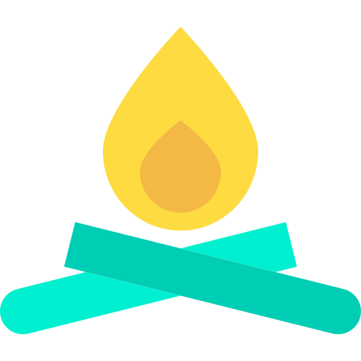 Campfire Kiranshastry Flat icon