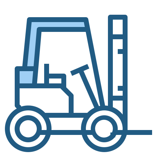 Forklift PMICON Blue icon