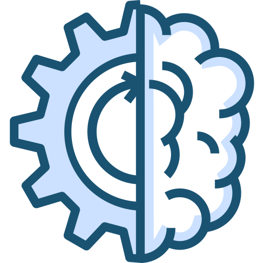 mózg PMICON Blue ikona