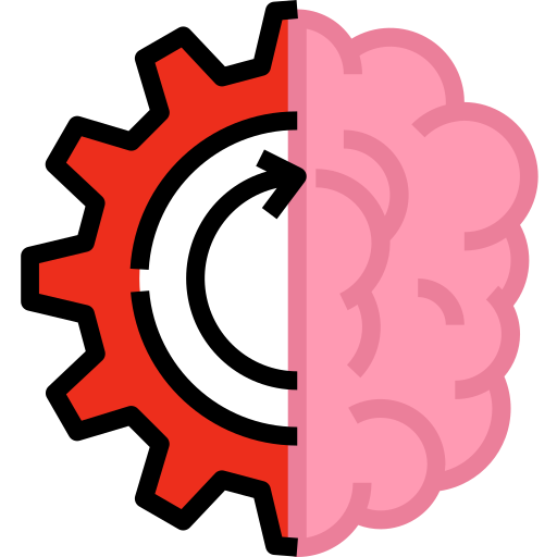 mózg PMICON Outline flash ikona