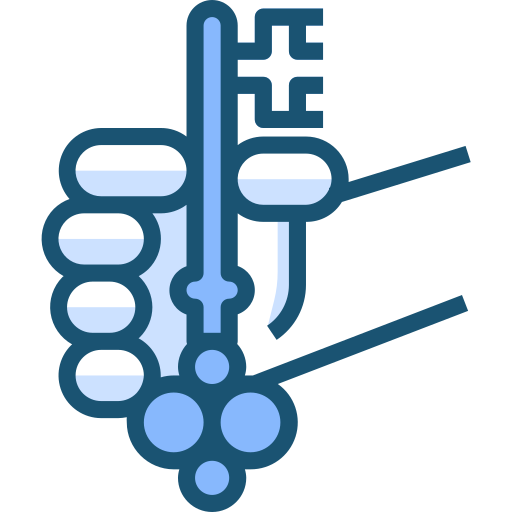 Key PMICON Blue icon
