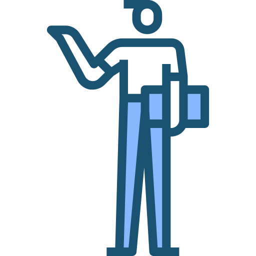 Employee PMICON Blue icon