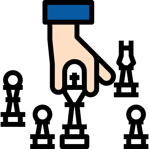 Ajedrez PMICON Lineal color icono