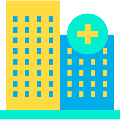 病院 Kiranshastry Flat icon