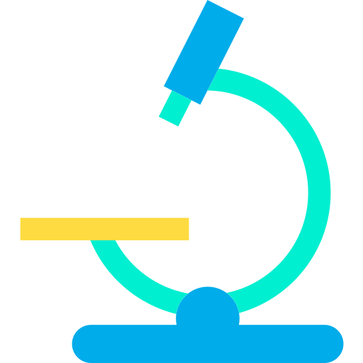 Microscope Kiranshastry Flat icon