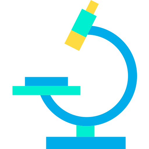 mikroskop Kiranshastry Flat icon
