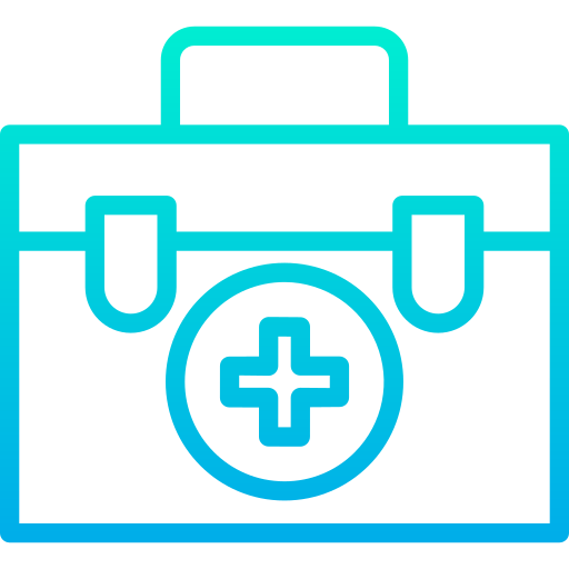 First aid kit Kiranshastry Gradient icon