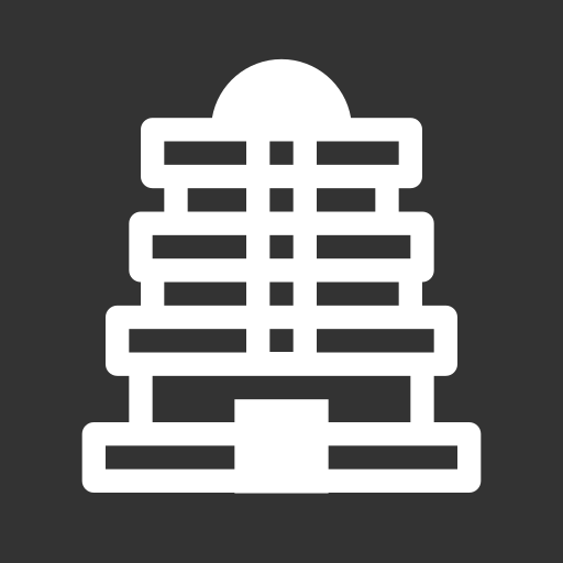 Świątynia Generic black fill ikona