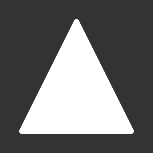 Triangle Generic black fill icon