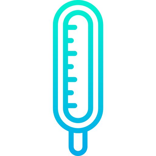 termometr Kiranshastry Gradient ikona