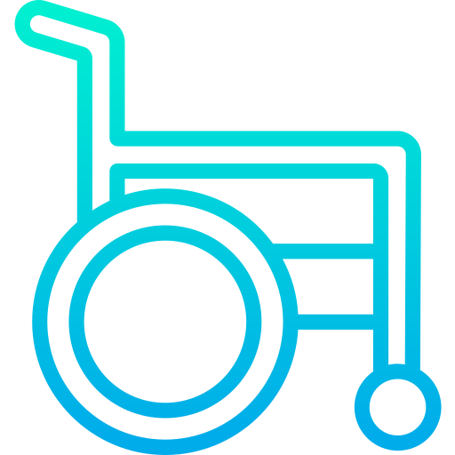 Wheelchair Kiranshastry Gradient icon