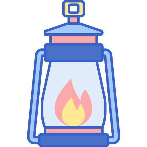 Lantern Flaticons Lineal Color icon
