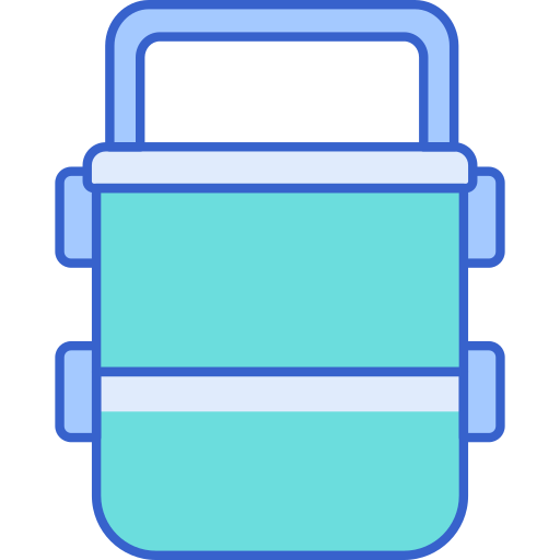container Flaticons Lineal Color icon