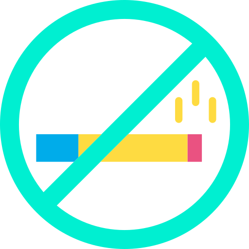 rauchen verboten Kiranshastry Flat icon