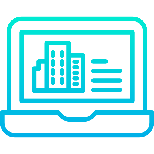 ラップトップ Kiranshastry Gradient icon