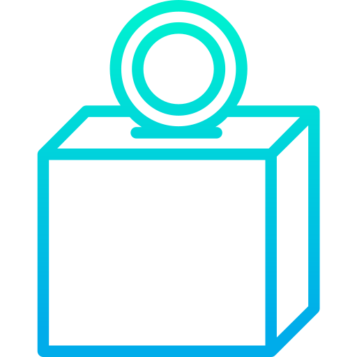 Dólar Kiranshastry Gradient icono