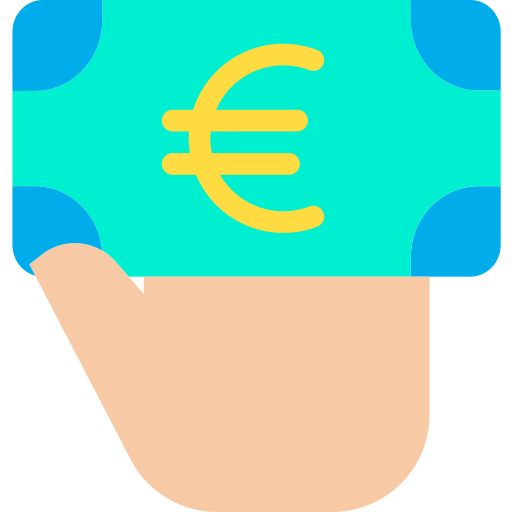 euro Kiranshastry Flat icon