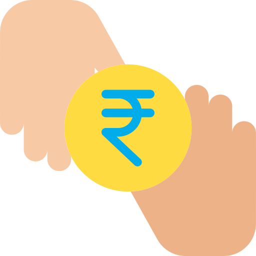 Рупии Kiranshastry Flat иконка