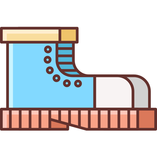 schuhe Flaticons Lineal Color icon
