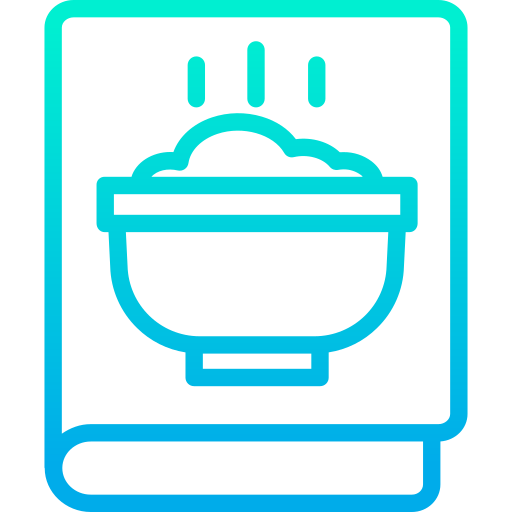 livre de recettes Kiranshastry Gradient Icône