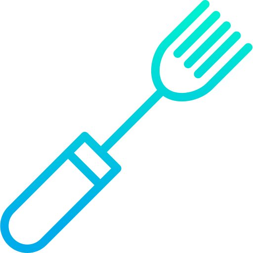 Fork Kiranshastry Gradient icon