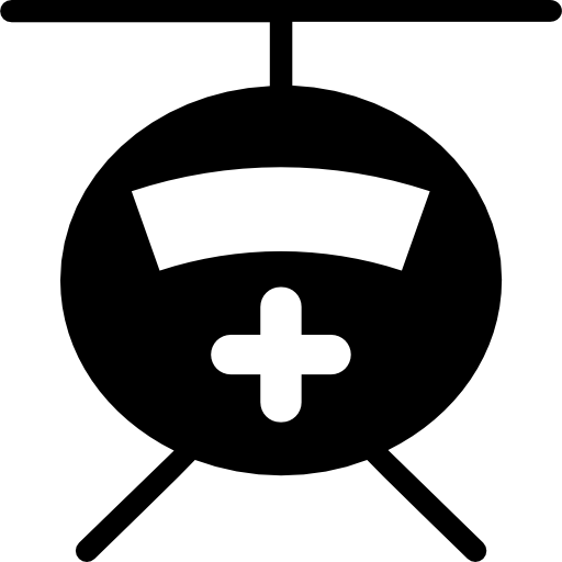 헬리콥터 Vector Market Fill icon