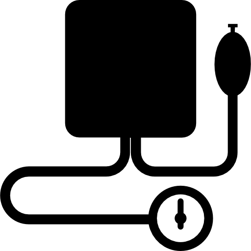 Blood pressure gauge Vector Market Fill icon