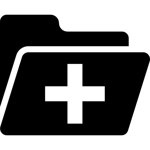 의료 기록 Vector Market Fill icon