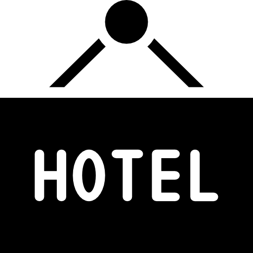 hotel Vector Market Fill Ícone