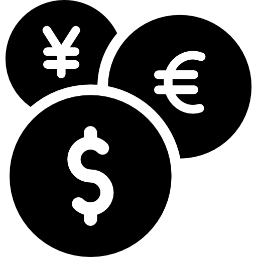 Exchange Vector Market Fill icon