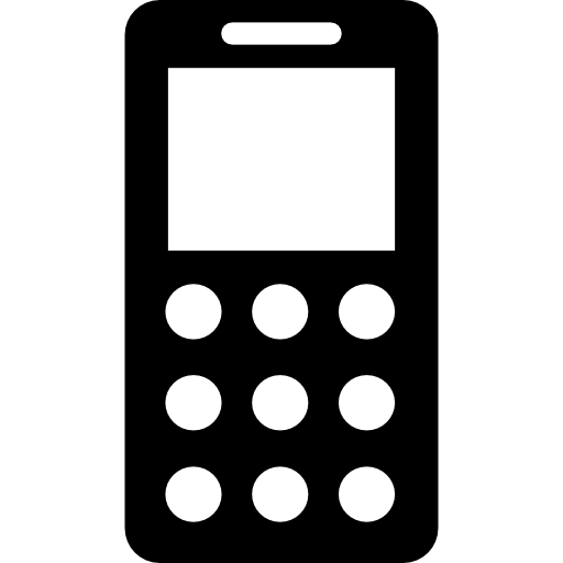 Mobile phone Vector Market Fill icon