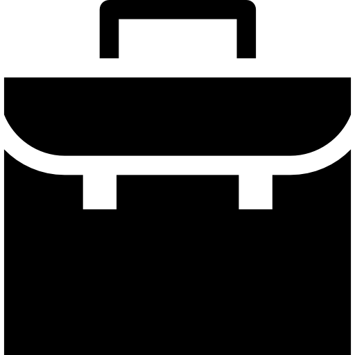 Briefcase Vector Market Fill icon
