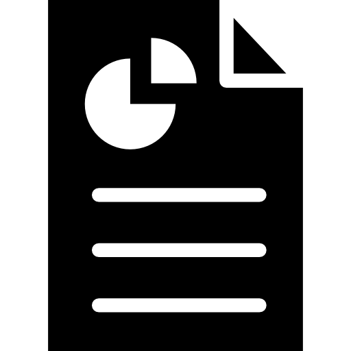 Analytics Vector Market Fill icon