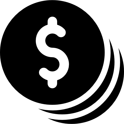 moneta Vector Market Fill icona