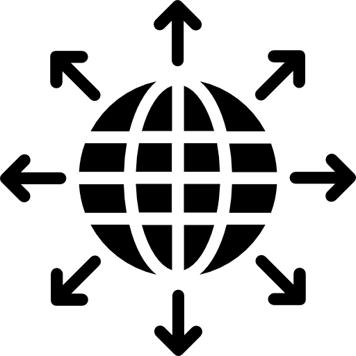weltweit Vector Market Fill icon
